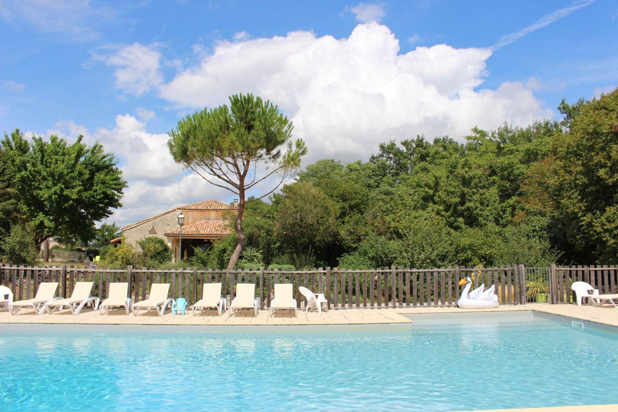 Villa Le Vignal Monflanquin Exterior foto